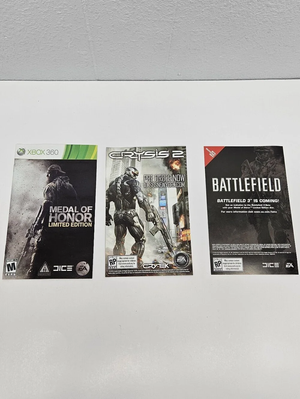 Medal of Honor Limited Edition CIB Microsoft Xbox 360 Shooter Game Electronics